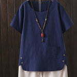 Women's  Plain Color  Casual  Top