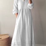 Women's Pocket Cotton Dress