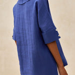 Women's Casual Linen V-neck Shirt