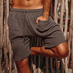 Men's Casual Cotton Blend Beach Shorts