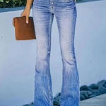 Women's Casual Printed Jeans
