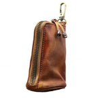 VINTAGE COWHIDE WAIST KEY BAG