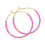 Bohemian Colorful Rice Bead Earrings