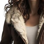 Vintage Wool Multi-pocket Sheepskin Faux Leather Warm Coat
