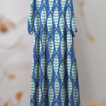 Lovely Sea Fish Pattern Printed Women's Pocket Cotton Dress
