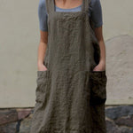 Fashion Loose Linen Long Dress