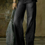 Retro Fashion Casual Straight Wide Leg Jeans