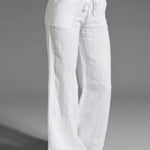 Women's Pocket Cotton and Linen Slacks