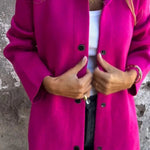 Vionne | Hoodie Jacket with Buttons