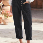 Women's Loose Cotton And Linen Casual Pants