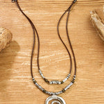 Swirl Totem Vintage Bohemian Necklace