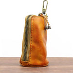 VINTAGE COWHIDE WAIST KEY BAG