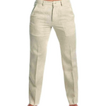 Men's Casual Solid Color Linen Blend Loose Casual Pants