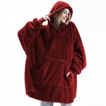 COZYCLOUD��� - Fleece-Lined Oversized Hoodie
