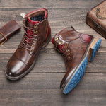 Matteo Genuine Leather Boots