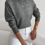 Arden | Soft Knit High-Collar Sweater