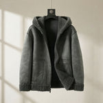 Riccardo Sheepskin Hooded Jacket