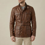Giancarlo Leather Field Jacket