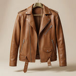Vittorio Leather Biker Jacket