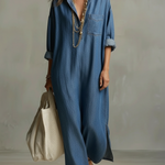Women's Casual Cozy Denim Dress