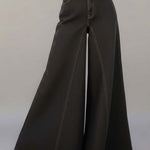 Women's Casual High-waist Wide-leg Jeans