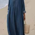 Women's Casual Denim Cotton Dress