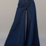 Women's Casual High-waist Wide-leg Jeans