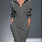Women's Casual Loose Cozy Trendy Art Cotton Dress