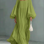 Loose Cozy And Flowy Maxi Dress