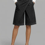 Women's High-waisted Casual Loose Denim Shorts