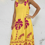 Love Blossoms Floral Print Midi Dress