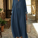 Women's Casual Denim Cotton Dress