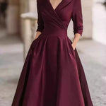 Women's Vintage Elegant Slim-fit Dress