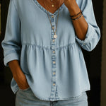 Casual And Cozy Denim Shirt