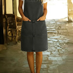 Women's Casual Denim Cotton Sleeveless Mini Dress