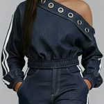 Casual And Cozy White-trimmed Straight-leg Jeans