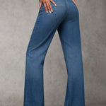 Women's Casual Straight-leg Denim Jeans
