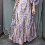 Women's High-waisted Loose-fitting Jacquard A-line Skirt