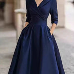 Women's Vintage Elegant Slim-fit Dress