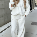 Cozy Travel Hoodie And Pants Two-piece Set
