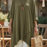 Cozy Oversized Cocoon-shaped Knit Pullover Sweater