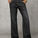 Women's Casual Straight-leg Denim Jeans