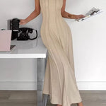 Women's Pleated Casual Simple Dress