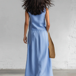 Minimalist And Elegant V-neck Top And Skirt Two-piece Set