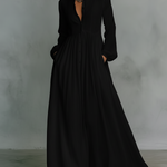 Elegant Romantic Vacation Maxi Dress