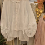 Casual Loose Linen And Cotton Shirts