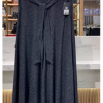 Women's Cozy Patterned Wide-leg Trousers With Tie Waist