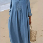 Women's Casual Denim Cotton Dress