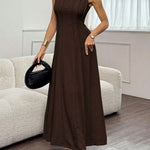 Women's Pleated Casual Simple Dress