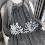 Women's Floral Print Casual Long-Sleeved Dress